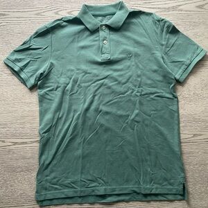 American Eagle Outfitters Green Casual Button Down Shirt